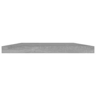Wandschappen 4 st 40x20x1,5 cm bewerkt hout betongrijs 3