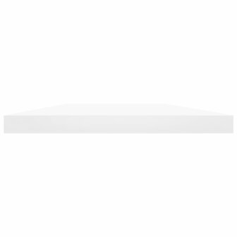 Wandschappen 4 st 60x10x1,5 cm bewerkt hout wit 3