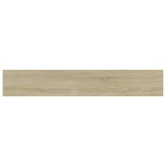 Wandschappen 4 st 60x10x1,5 cm spaanplaat sonoma eikenkleurig 4