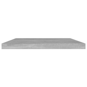 Wandschappen 4 st 60x10x1,5 cm bewerkt hout betongrijs 3