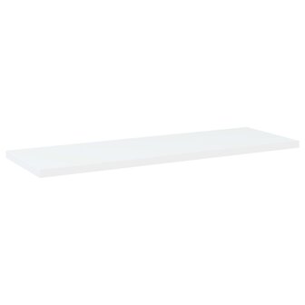 Wandschappen 4 st 60x20x1,5 cm bewerkt hout wit 2