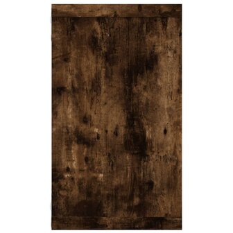 Wandschappen kubus 2 st 80x15x26,5 cm hout gerookt eikenkleurig 7