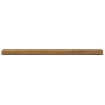 Wandschappen 4 st 40x20x1,5 cm bewerkt hout artisanaal eiken 5