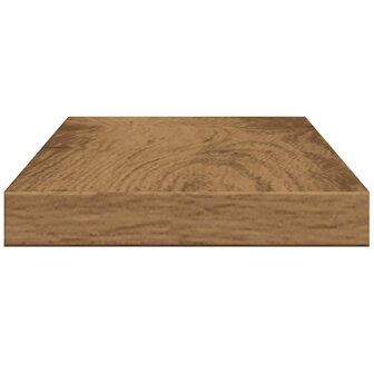 Wandschappen 4 st 40x20x1,5 cm bewerkt hout artisanaal eiken 6