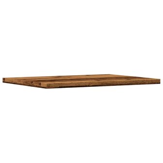 Wandschappen 4 st 40x30x1,5 cm bewerkt hout oud houtkleurig 4