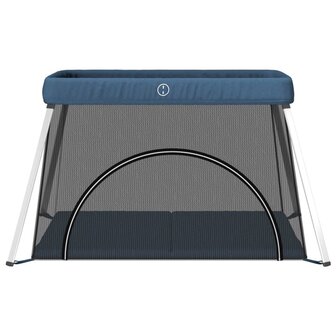 Babybox met matras linnen marineblauw 3