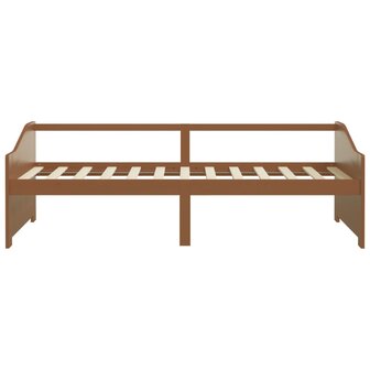 Bedbank 3-zits massief grenenhout honingbruin 90x200 cm 4