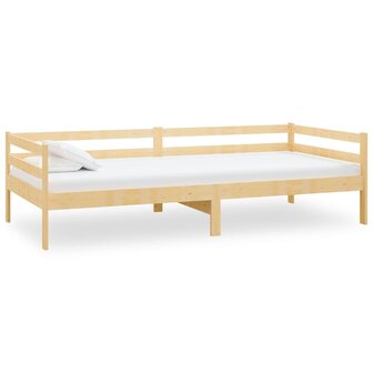 Slaapbank massief grenenhout 90x200 cm 2