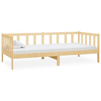 Slaapbank massief grenenhout 90x200 cm 2