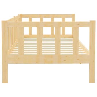 Slaapbank massief grenenhout 90x200 cm 7