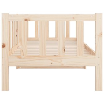 Slaapbank zonder matras 90x190 cm massief grenenhout 9