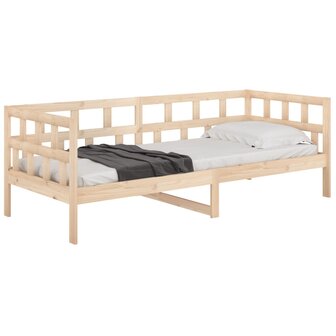 Slaapbank massief grenenhout 90x200 cm 6