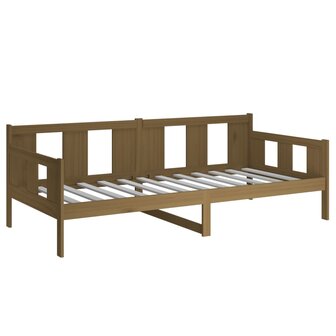 Slaapbank massief grenenhout honingbruin 80x200 cm 6
