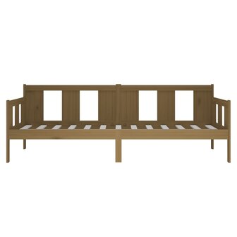 Slaapbank massief grenenhout honingbruin 80x200 cm 7