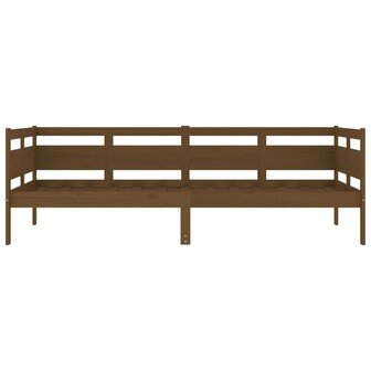 Slaapbank massief grenenhout honingbruin 90x200 cm 5