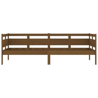 Slaapbank massief grenenhout honingbruin 80x200 cm 5