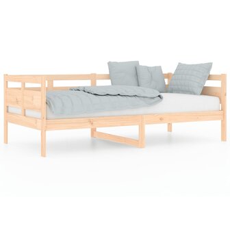 Slaapbank massief grenenhout 90x190 cm 2