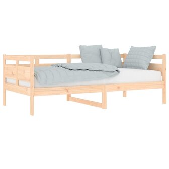 Slaapbank massief grenenhout 90x190 cm 3