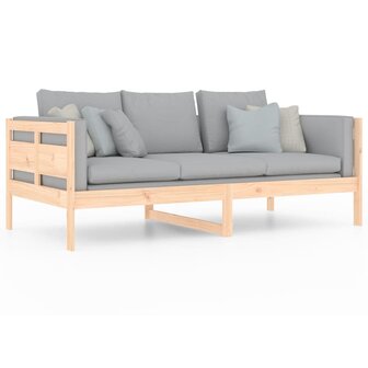 Slaapbank massief grenenhout 90x190 cm 7
