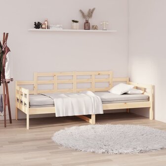 Slaapbank massief grenenhout 80x200 cm 1