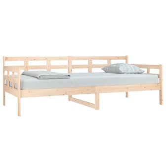 Slaapbank 90x200 cm massief grenenhout 3