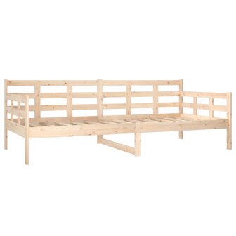 Slaapbank 90x200 cm massief grenenhout 7