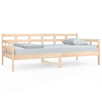Slaapbank massief grenenhout 90x190 cm 2