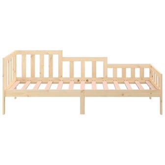 Slaapbank zonder matras 90x200 cm massief grenenhout 8