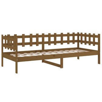 Slaapbank 80x200 cm massief grenenhout honingbruin 7