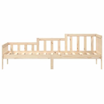 Slaapbank zonder matras 80x200 cm massief grenenhout 4