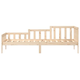 Slaapbank zonder matras 90x190 cm massief grenenhout 4