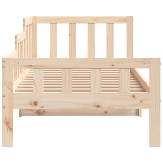 Slaapbank zonder matras 90x190 cm massief grenenhout 6