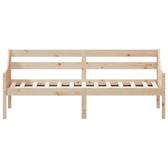 Slaapbank zonder matras 90x190 cm massief grenenhout 4