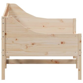 Slaapbank zonder matras 90x190 cm massief grenenhout 5