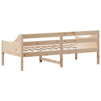 Slaapbank zonder matras 90x190 cm massief grenenhout 6
