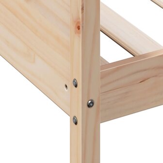 Slaapbank zonder matras 75x190 cm massief grenenhout 7