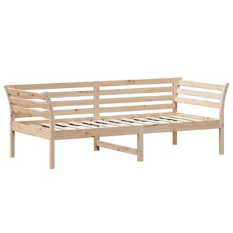 Slaapbank zonder matras 80x200 cm massief grenenhout 3