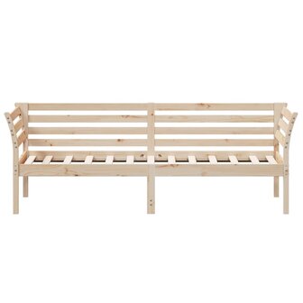 Slaapbank zonder matras 80x200 cm massief grenenhout 4