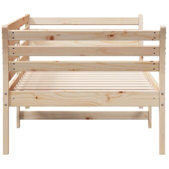 Slaapbank zonder matras 80x200 cm massief grenenhout 5