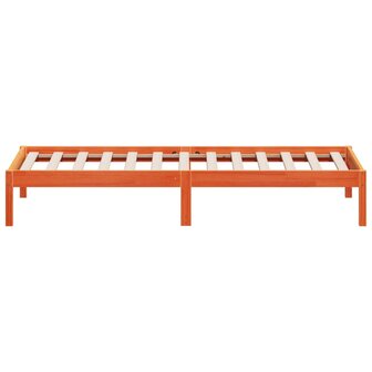 Slaapbank zonder matras 90x200 cm massief grenenhout wasbruin 5