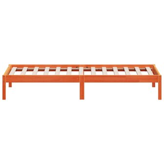 Slaapbank zonder matras 90x190 cm massief grenenhout wasbruin 5