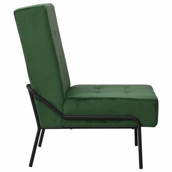 Relaxstoel 65x79x87 cm fluweel donkergroen 3
