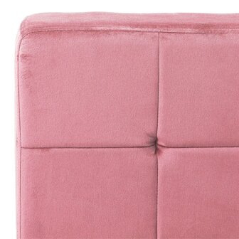 Relaxstoel 65x79x87 cm fluweel roze 6