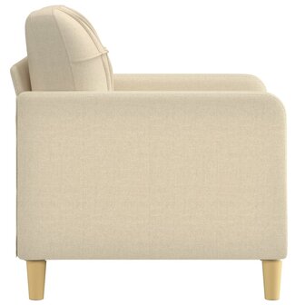 Fauteuil 60 cm stof cr&egrave;mekleurig 4