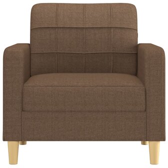 Fauteuil 60 cm stof bruin 3