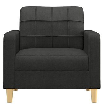 Fauteuil 60 cm stof zwart 3