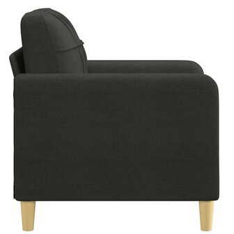 Fauteuil 60 cm stof zwart 4