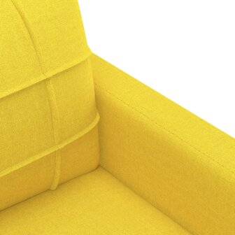 Fauteuil 60 cm stof lichtgeel 6