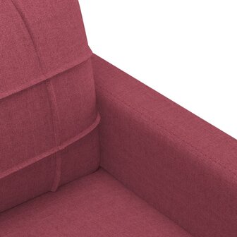 Fauteuil 60 cm stof wijnrood 6