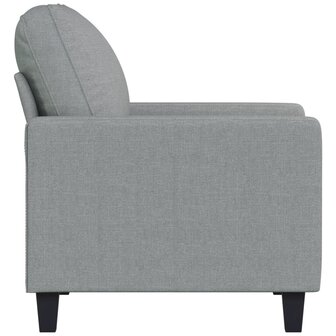 Fauteuil 60 cm stof lichtgrijs 4